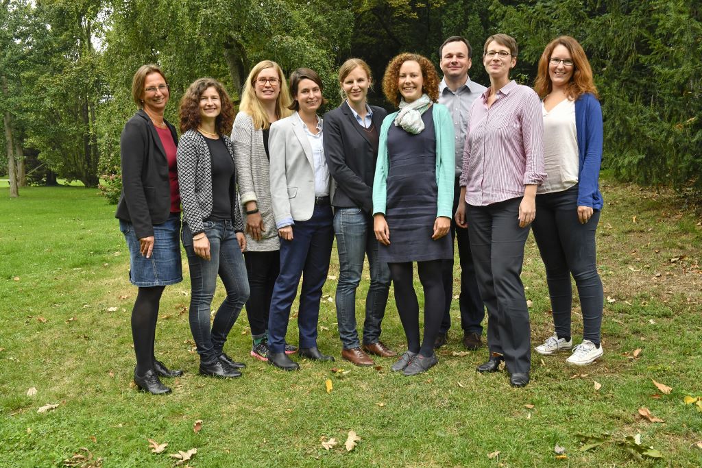 Gruppenbild der Postdocs am Hector-Institut